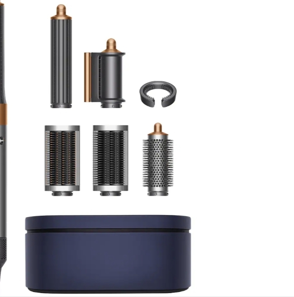 New Dyson Airwrap Multi-Styler in Silver and Blue(No body )attachment